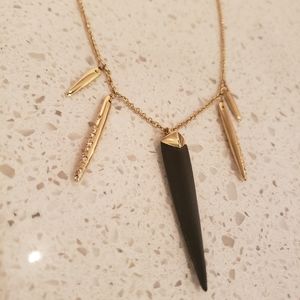 *SOLD* Alexis Bittar | Gold Pave/Acetate Necklace